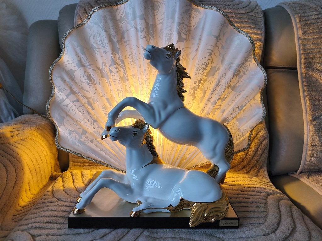 Porseleinen Paarden, Verzamelen, Beelden en Beeldjes, Ophalen, Zo goed als nieuw, Dier
