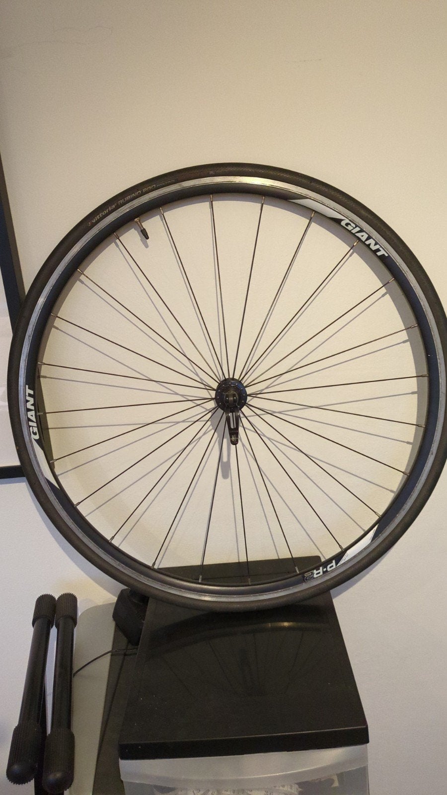 Giant PR-2 Voorwiel met band, Wiel, Gebruikt, Aluminium, Racefiets