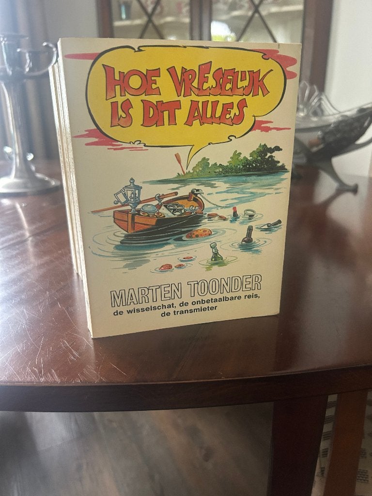 Marten Toonder - Hoe vreselijk is dit alles (en meer), Boeken, Gelezen, Marten Toonder, Ophalen of Verzenden, Overige onderwerpen