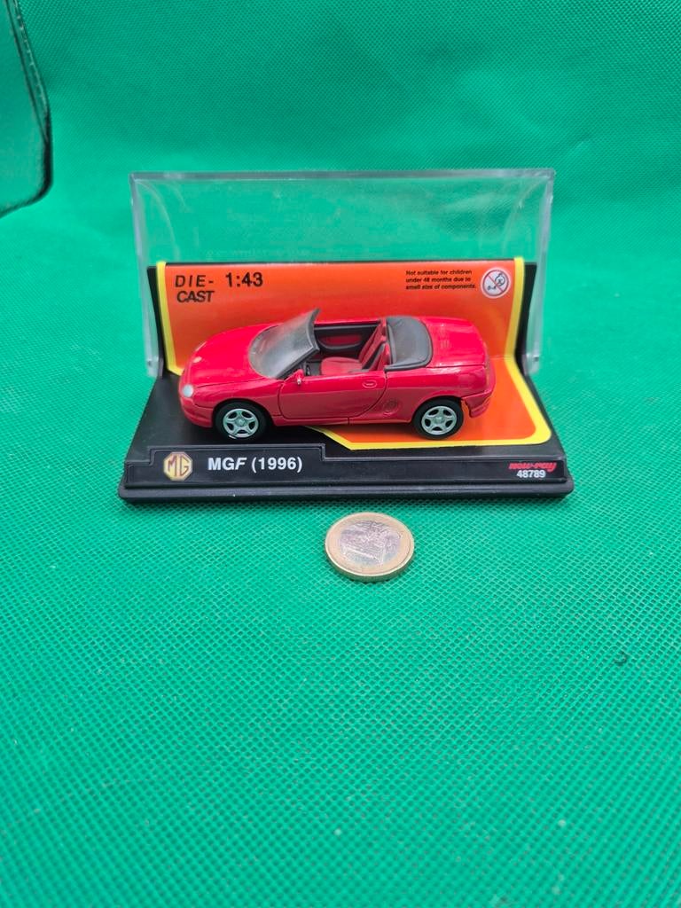 196 MGF 1/43 newray, Hobby en Vrije tijd, Modelauto's | 1:43, Zo goed als nieuw, Auto, Overige merken, Ophalen of Verzenden