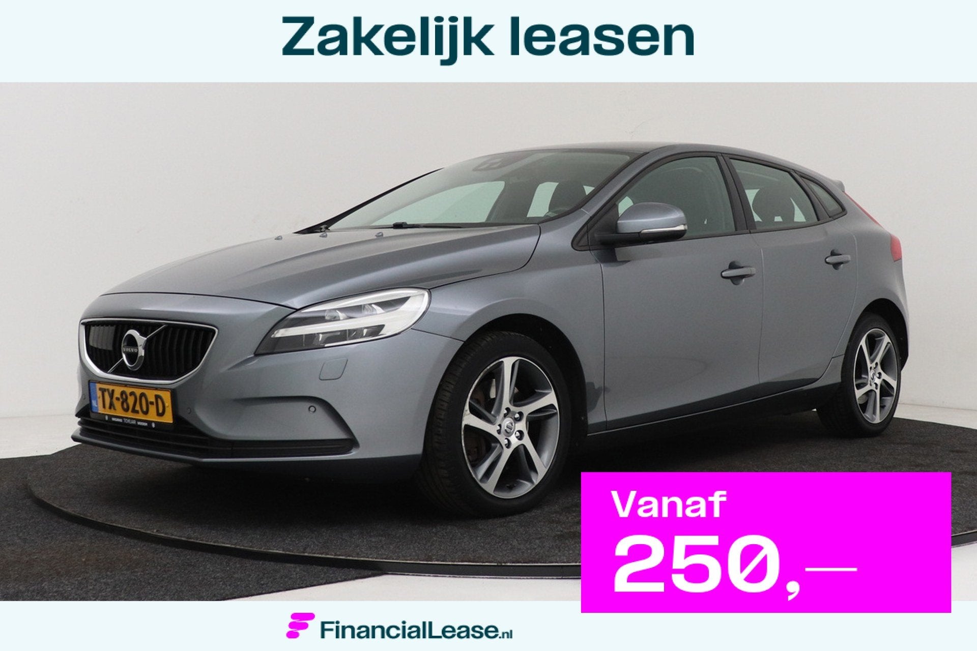 Volvo V40 1.5 T3 Inscription | Trekhaak | Dealer Ond. | Keyl, Adaptive Cruise Control, 4 cilinders, 700 kg, Leder en Stof