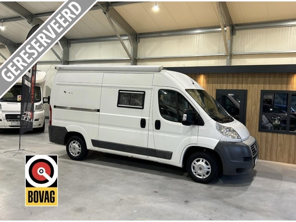 Fiat DUCATO540 Buscamper Airco EURO4 120PK, Caravans en Kamperen, Buscamper of Camperbus, Fiat, Tot en met 2, Bedrijf