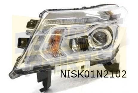 Nissan Navara koplamp Rechts (LED) Origineel  260104KD5A, Auto-onderdelen, -, Verzenden, -, Nieuw