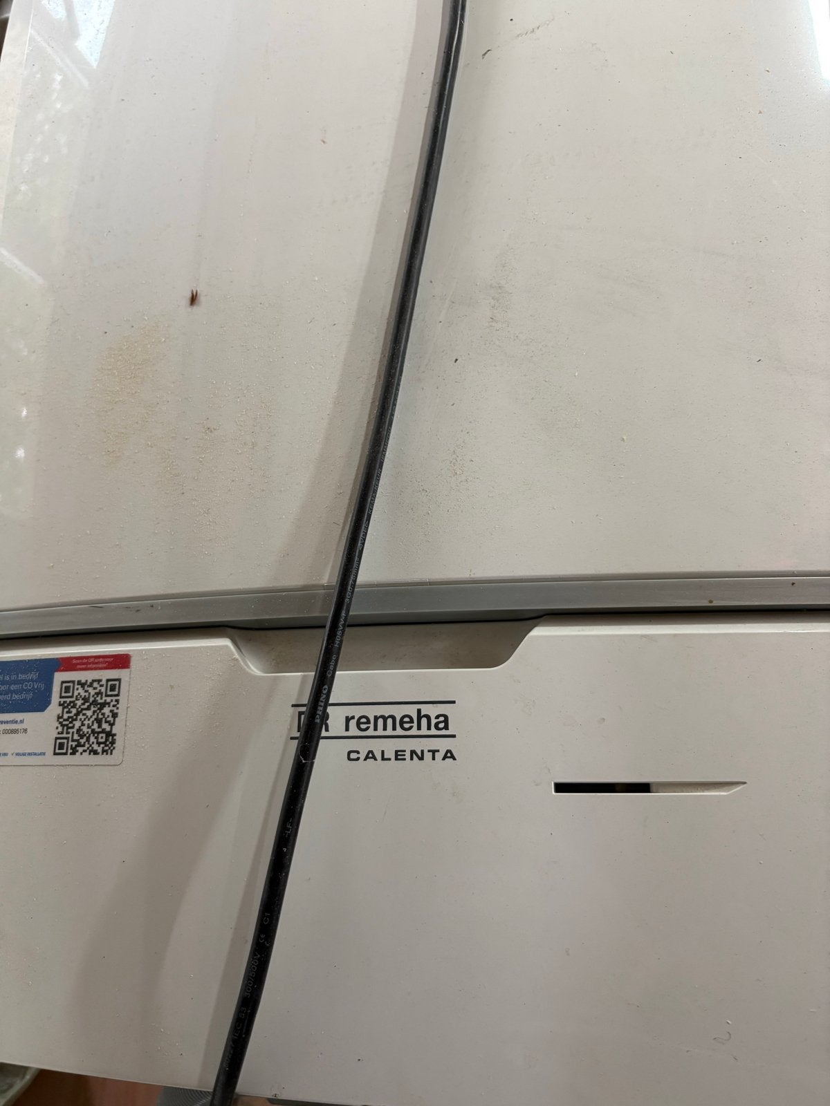 Remeha Calenta 40c CV-ketel voor onderdelen, Ophalen, Gebruikt, Hoog rendement (Hr), Cv-ketel of Combi-ketel