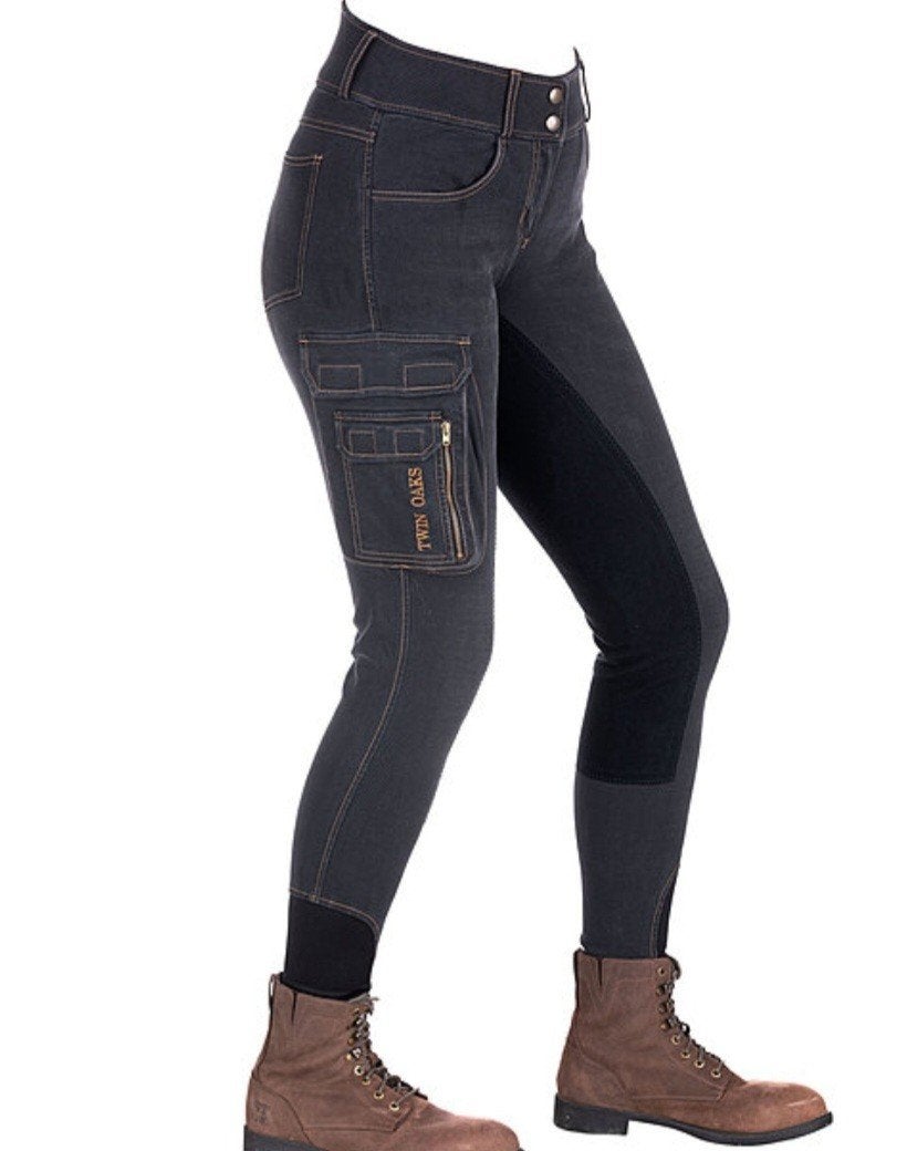 Rijbroek TWIN OAKS trekking jeans 42=40, L, Overige typen, Nieuw, Ophalen of Verzenden