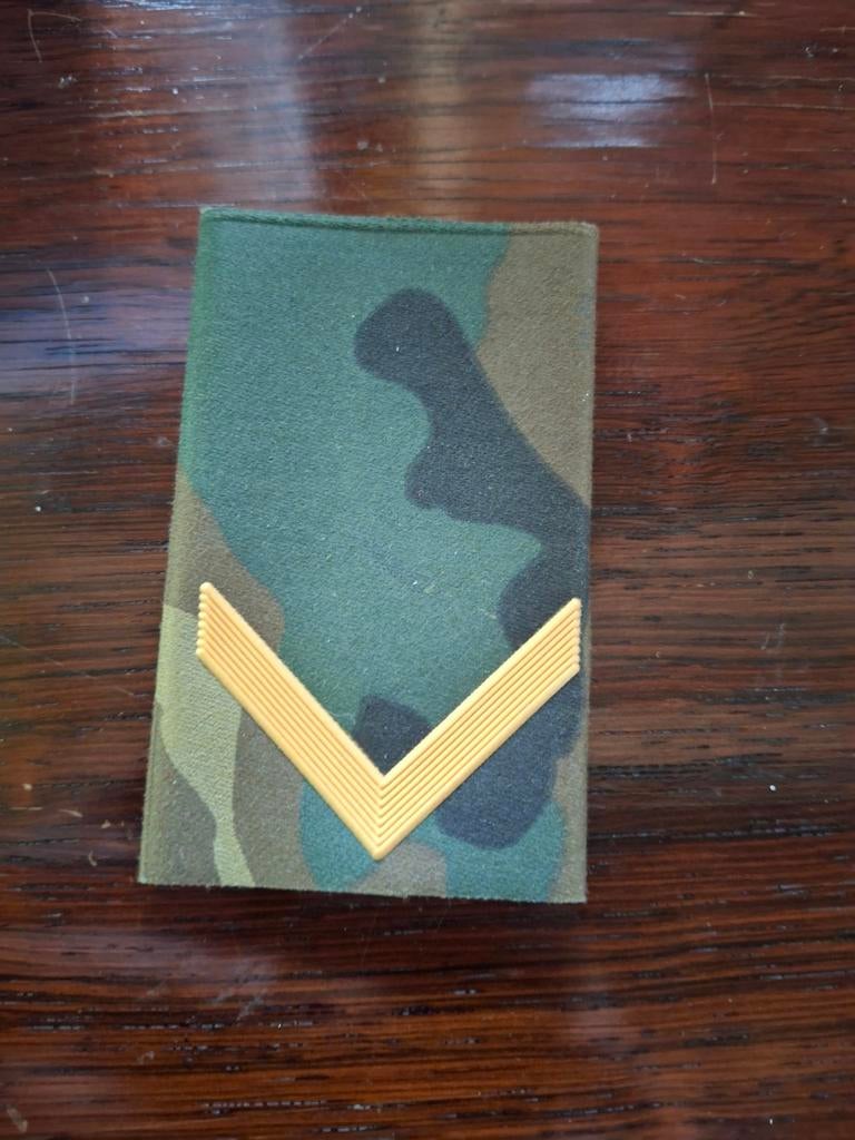 Rang Spaanse militaire politie - Camouflage, Ophalen of Verzenden, Overige soorten, Overige gebieden, Embleem of Badge