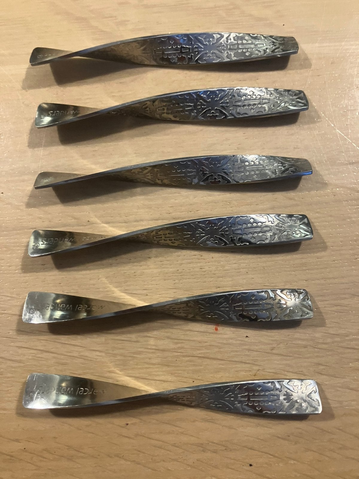 6 vintage roerstaafjes Business Class KLM Marcel Wanders, Ophalen of Verzenden, Zo goed als nieuw, Overige typen