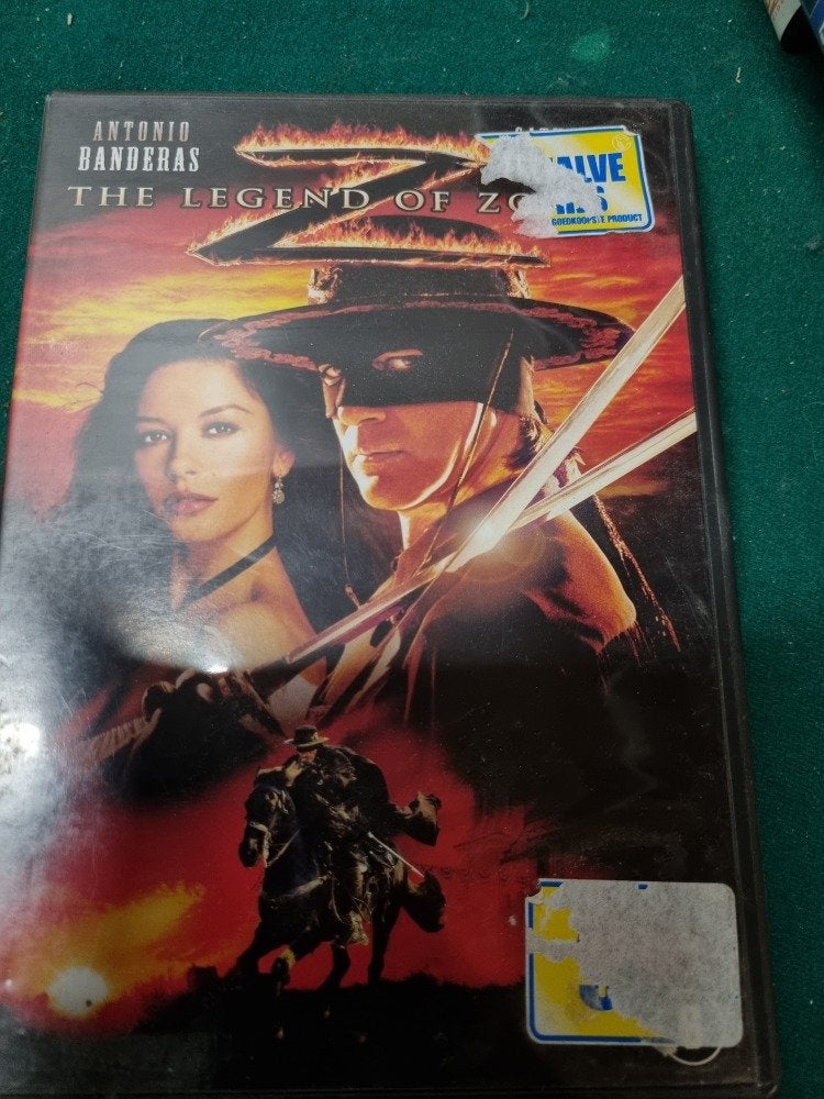dvd the legend of zorro, Ophalen of Verzenden