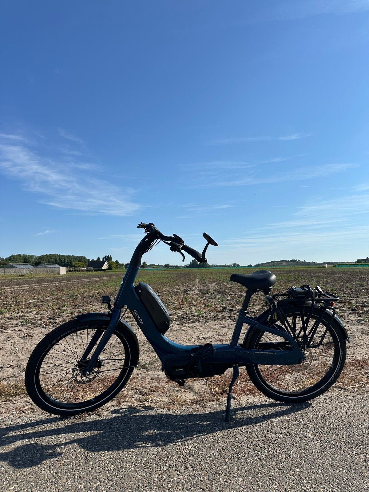 Gazelle Easyflow HMS Mallard Blue elektrische fiets, Minder dan 47 cm, Ophalen, Zo goed als nieuw, Gazelle
