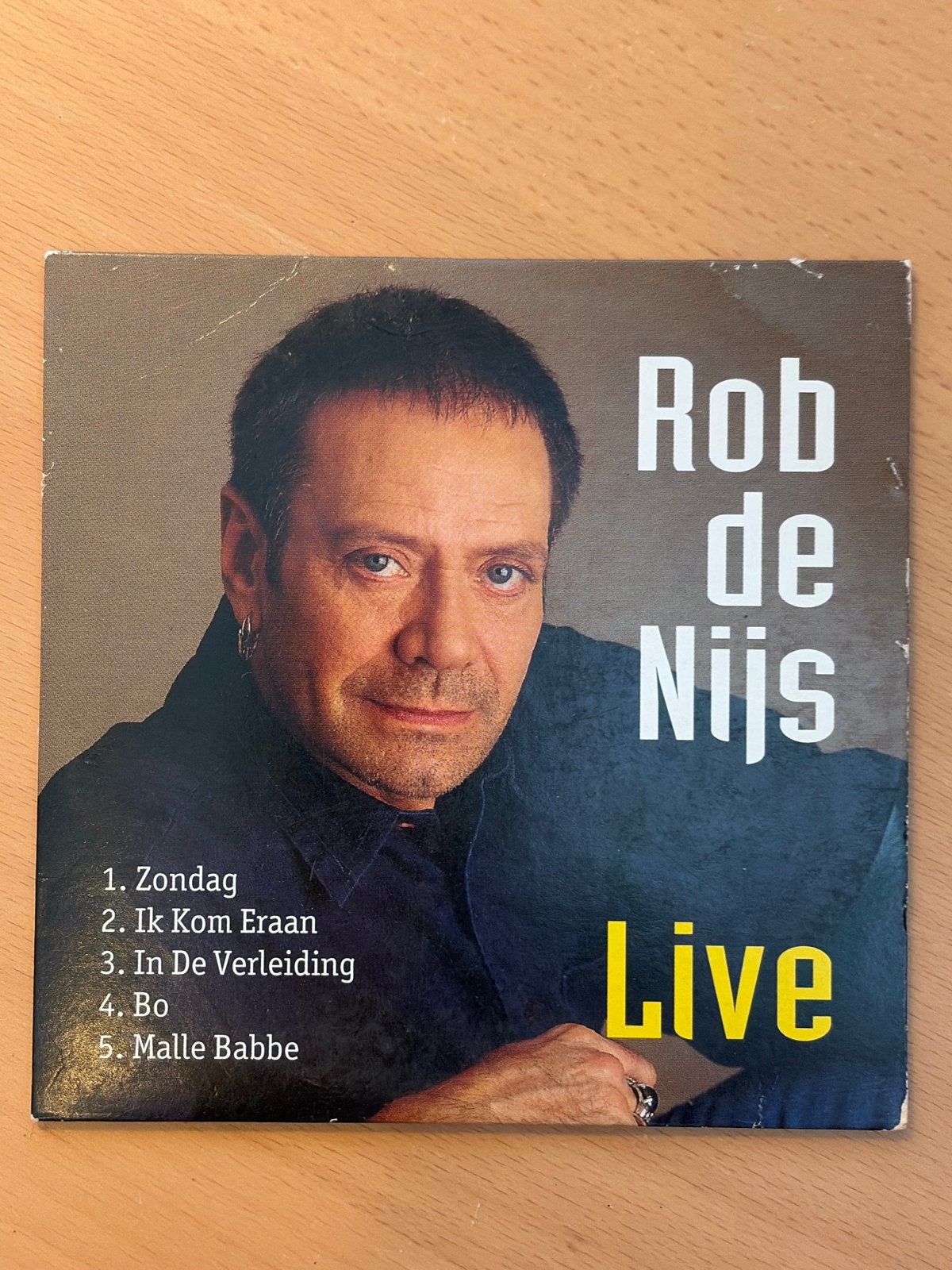 Rob de Nijs Live CD - Zondag, Ik Kom Eraan, Malle Babbe, Gebruikt, Verzenden, Live-album, Pop
