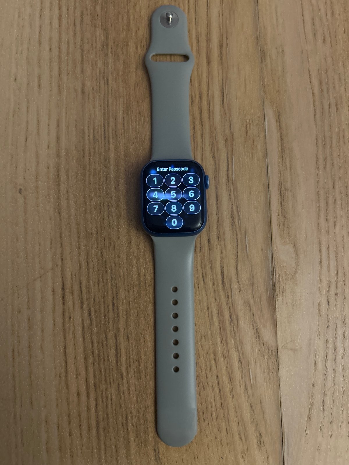 Apple Watch Series 7 (41mm) Blauw Aluminium GPS