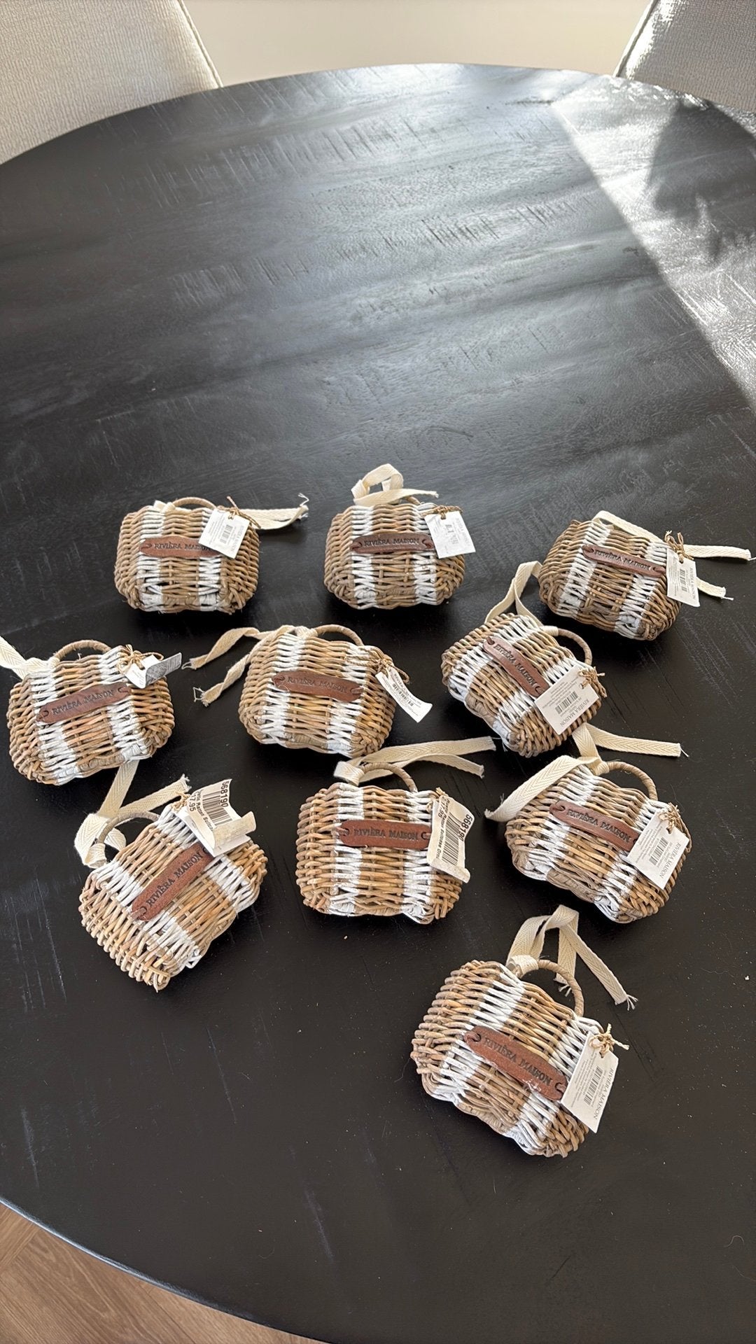 Riviera maison kerst hangers 10 stuks, Ophalen of Verzenden, Zo goed als nieuw