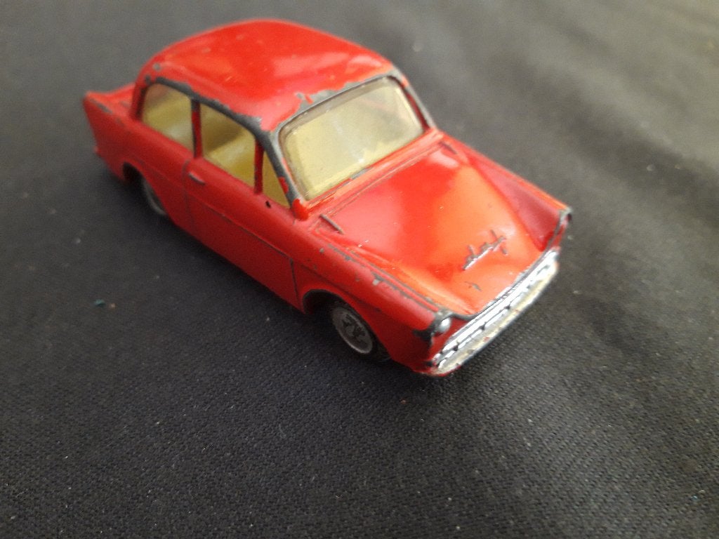 Daf Daffodil 30 61-63 rood, geel interieur, zwarte bandjes, Hobby en Vrije tijd, Modelauto's | 1:43, Ophalen of Verzenden, Gebruikt
