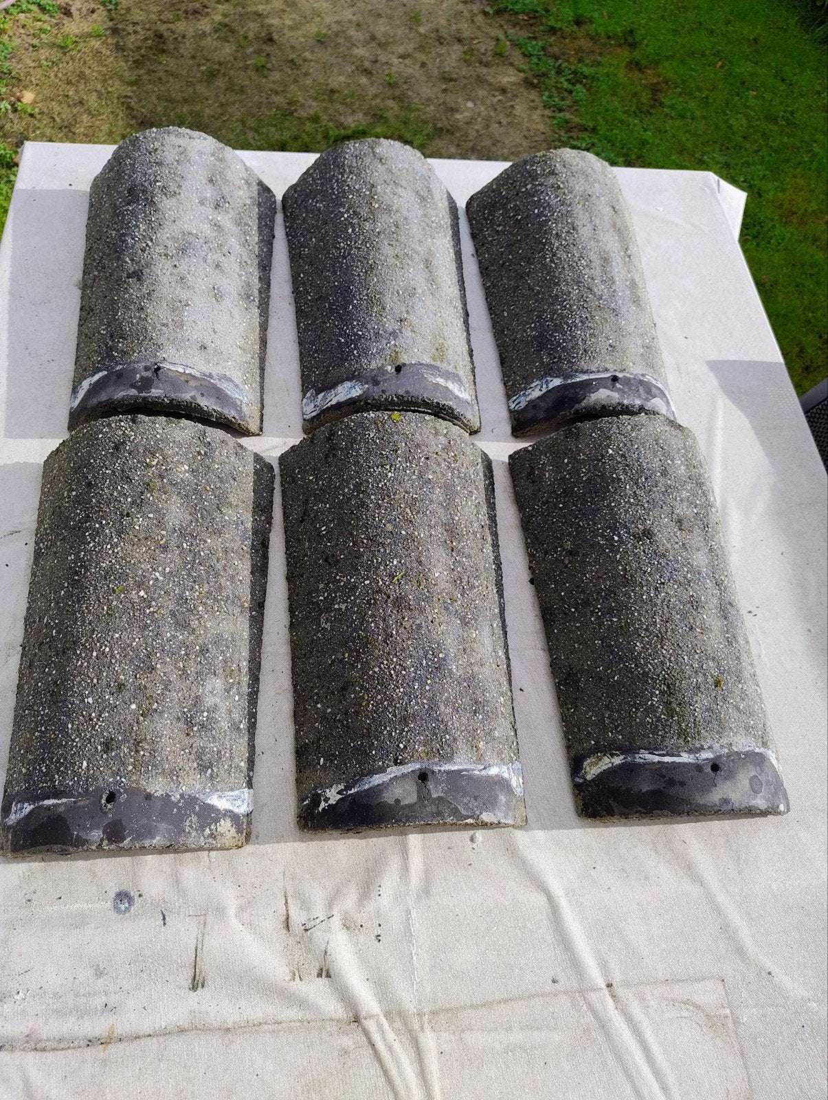 Teeuwen sneldek beton schubvorst, beginvorst en eindvorst, Doe-het-zelf en Verbouw, Ophalen, Gebruikt, Steen of Klei, 15 m² of meer