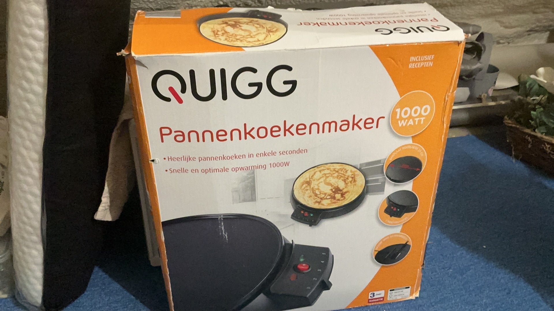 Electrisch pannenkoekmaker, Ophalen, Nieuw