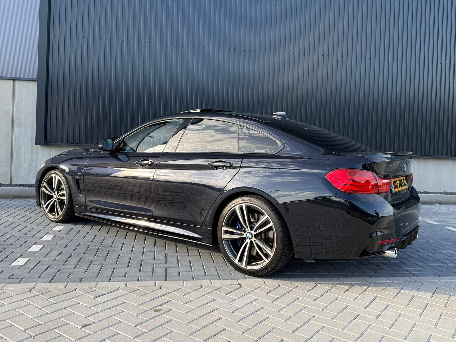 Bmw 430i Gran Coupé High executive Centennial edition, Automaat, Achterwielaandrijving, Zwart, Leder