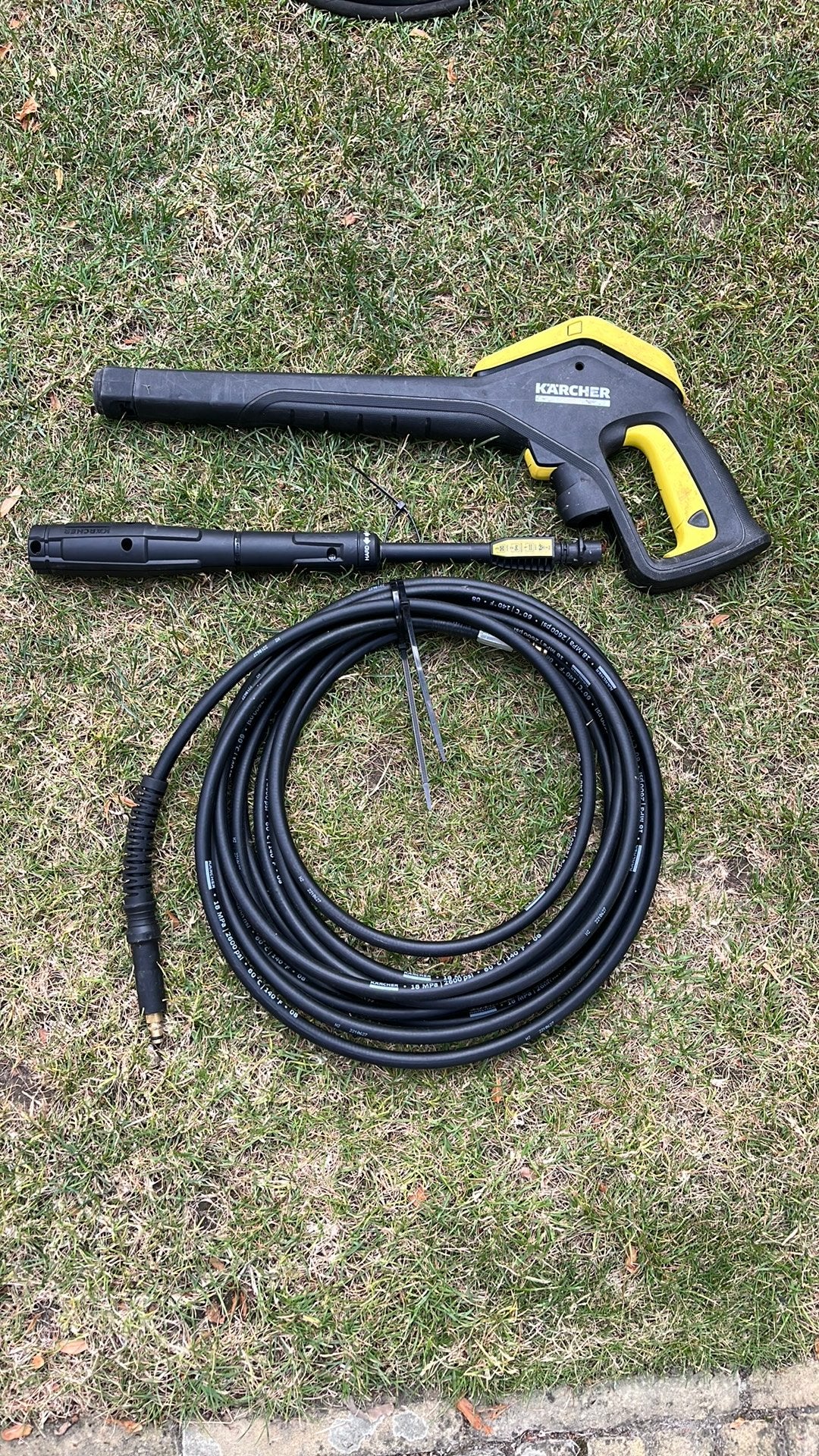 Set karcher hobby accessoires, Tuin en Terras, Ophalen of Verzenden, Zo goed als nieuw, Elektrisch, Met regelbare waterdruk