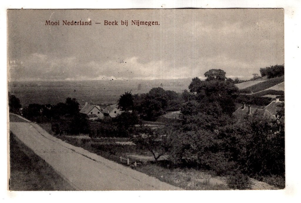 Beek berg en Dal Bij Nijmegen  1916, Verzenden, Voor 1920, Gelopen, Gelderland