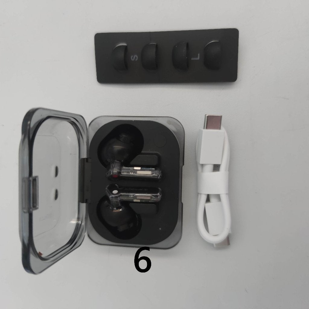 Nothing Ear (a) zwart Wireless oordopjes Noise Cancelling, Gebruikt, Bluetooth, Zwart, Overige merken