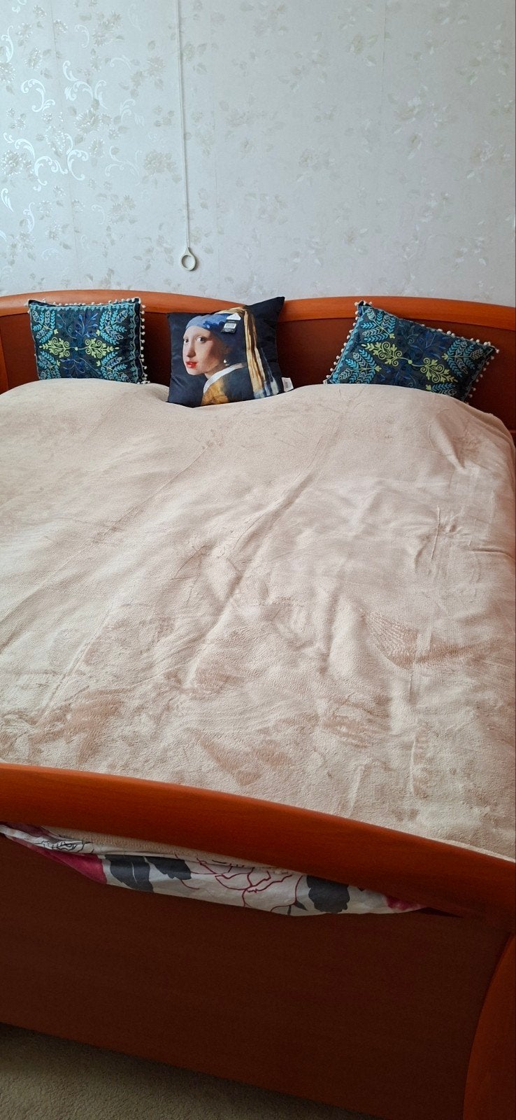 Tweepersoonsbed 180cm met 2x 90cm matrassen, Ophalen, Gebruikt, Tweepersoons, 180 cm