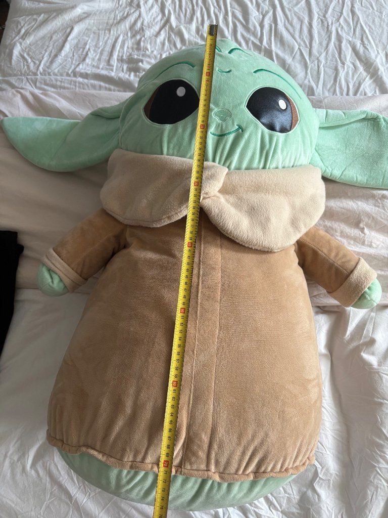 Star wars Baby Yoda 75cm, Ophalen of Verzenden, Zo goed als nieuw