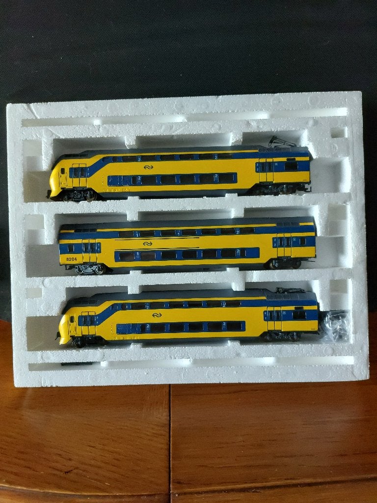 Lima NS Dubbeldekker Treinstel - Nieuw in Doos, Treinset, Gelijkstroom, Verzenden, Analoog