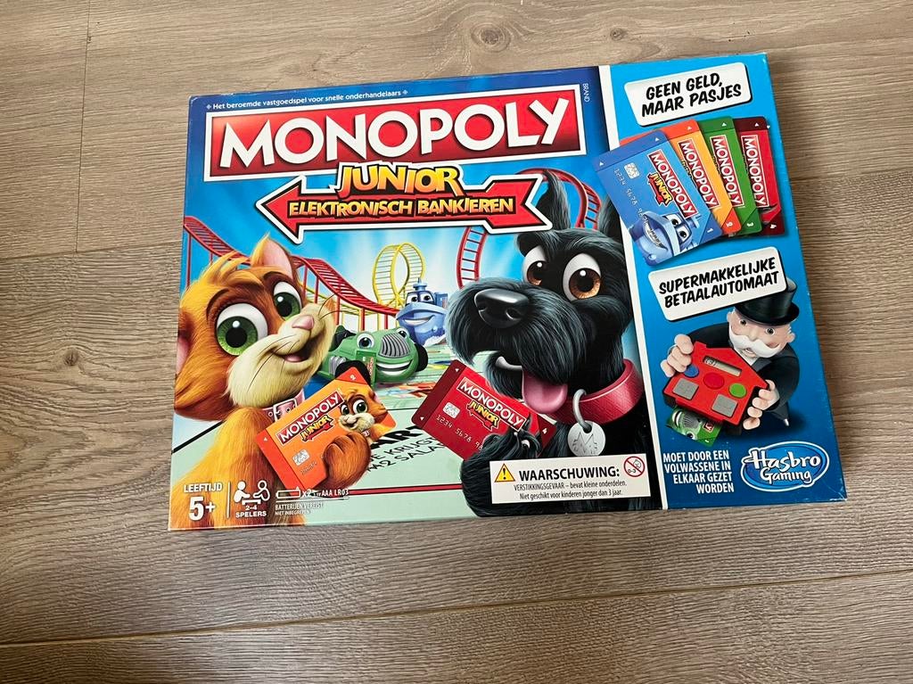 Monopoly junior, Ophalen, Zo goed als nieuw
