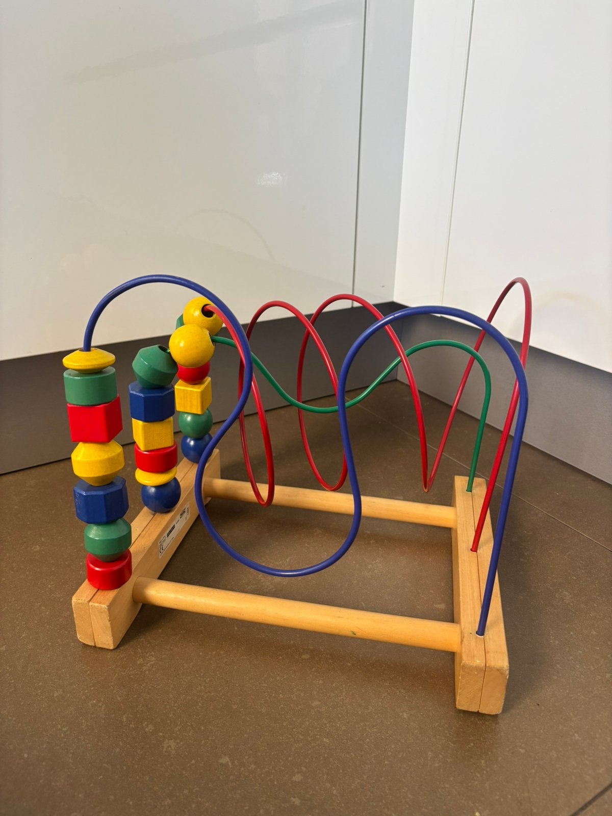 Ikea Mula kralendoolhof kralenspiraal - houten speelgoed, Ophalen of Verzenden