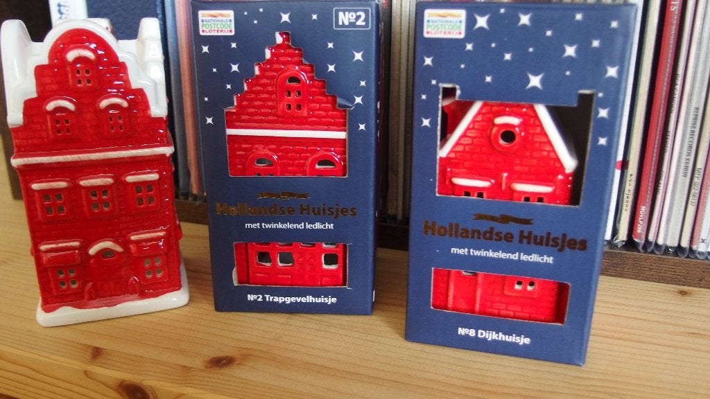 Drie Hollandse Huisjes van de Nationale Postcode Loterij, Verzamelen, Ophalen of Verzenden