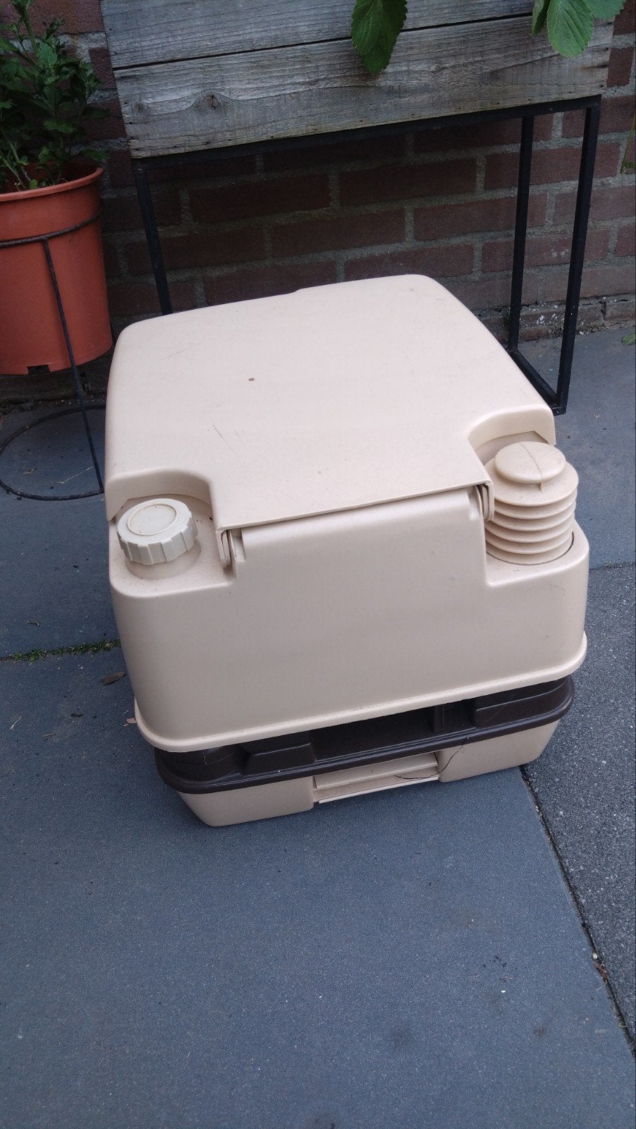 Porta Potti 245 chemisch toilet - ideaal voor camping, Ophalen, Gebruikt