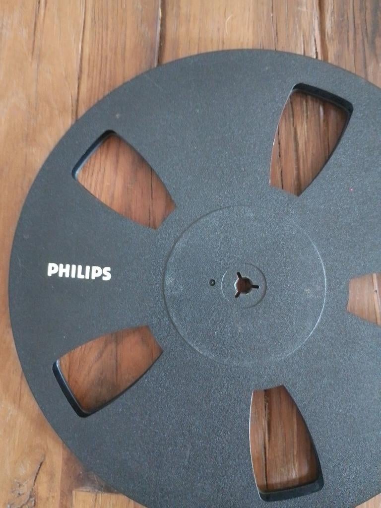 Twee Philips 26 cm spoelen banden te koop, Audio, Tv en Foto, Bandrecorders, Ophalen of Verzenden, Bandrecorder