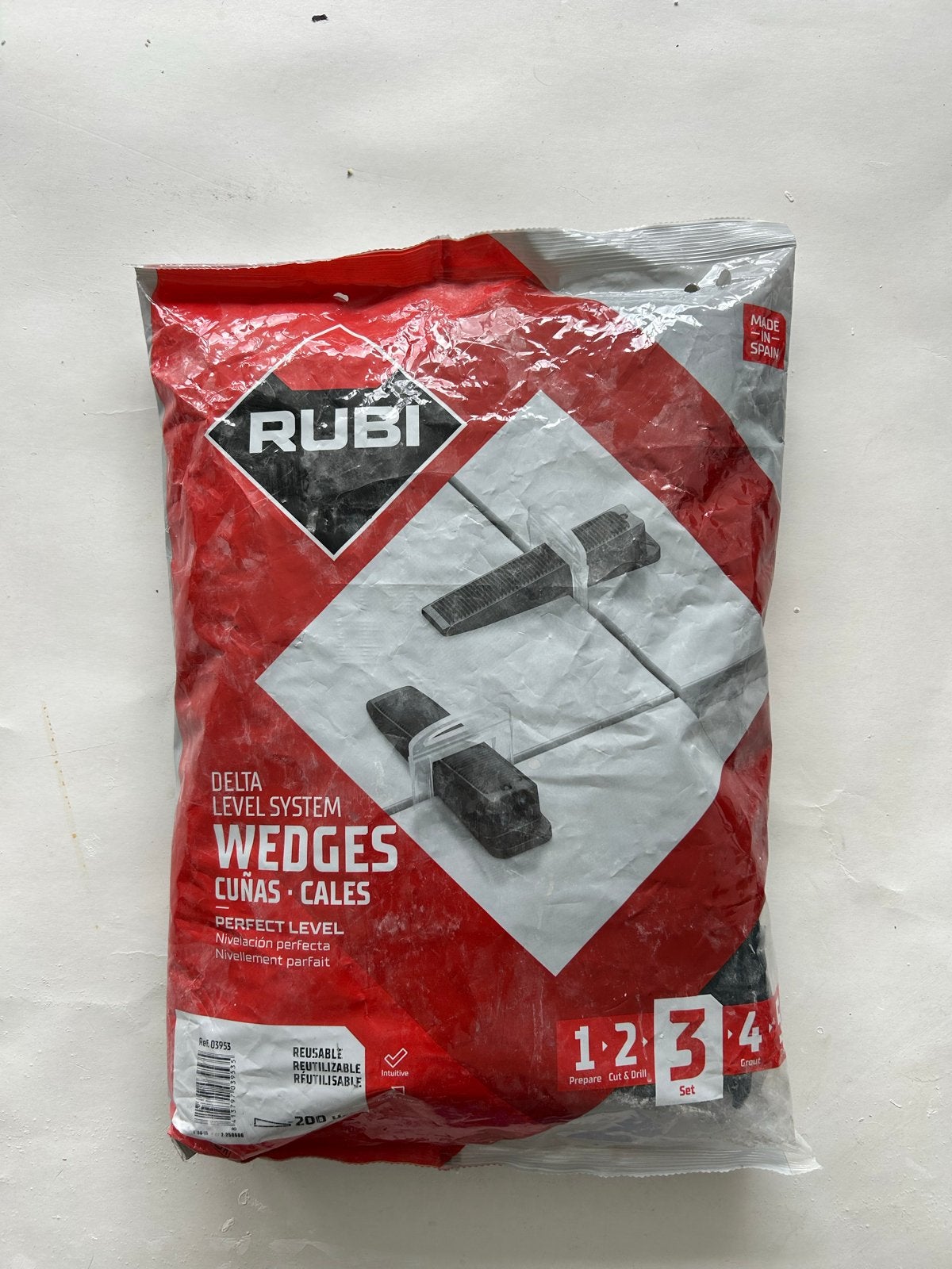 Rubi Delta Level System Wedges - 200 stuks, Overige typen, Nieuw, 10 m² of meer, Overige materialen