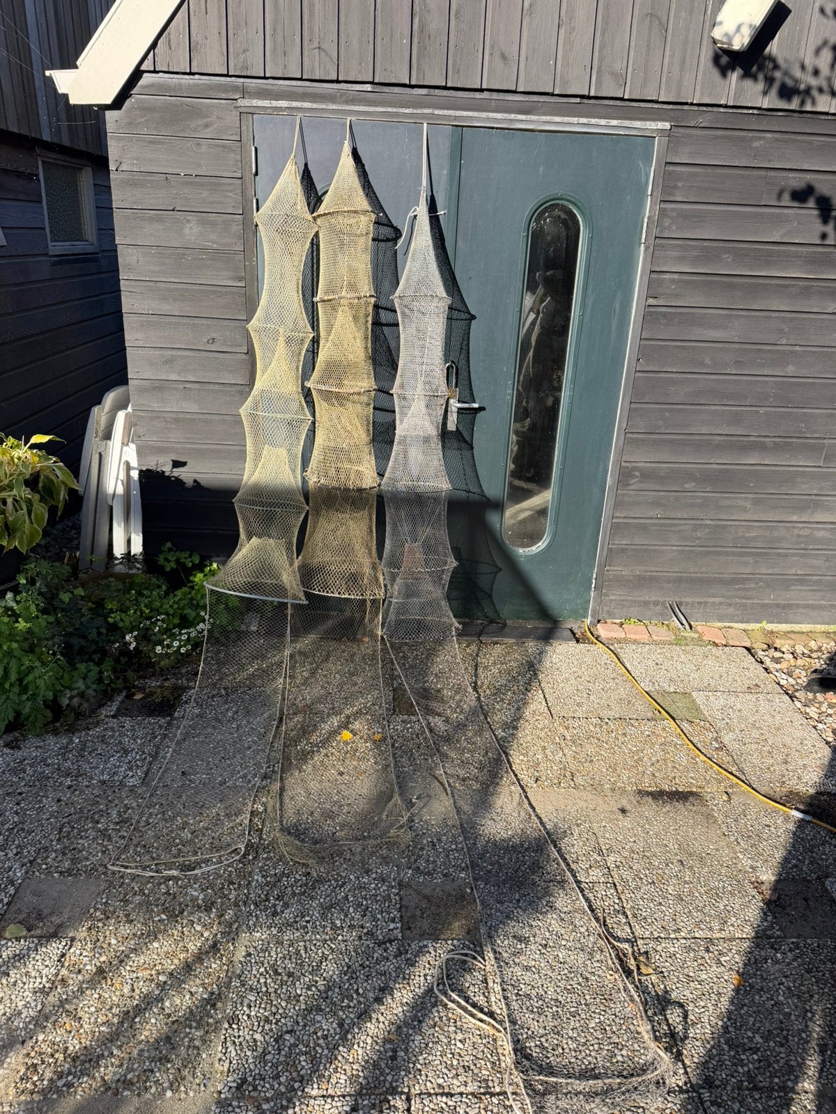 Paling fuiken Kreeft Fuiken, drie stuks, Ophalen of Verzenden, Gebruikt, Net of Fuik