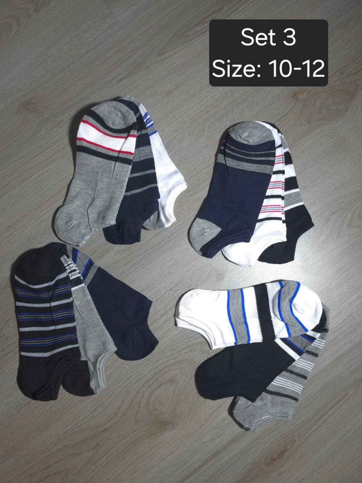Set van 3 paar sokken uit Colombia  - Maat 10-12, Kleding | Heren, Sokken en Kousen, Overige kleuren, Onbekend, Nieuw, Overige maten