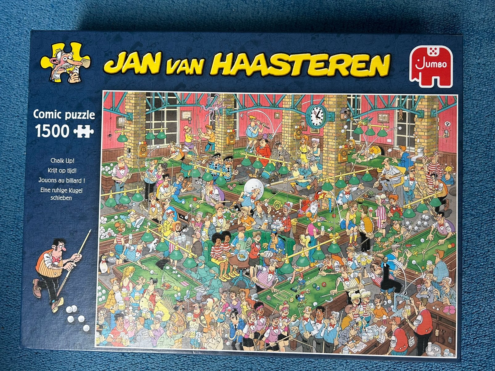 Jan van Haasteren - Krijt op tijd, Ophalen, 500 t/m 1500 stukjes, Zo goed als nieuw