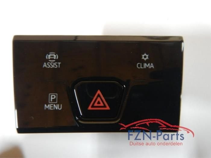VW Golf 8 Dashboard Gevarenlichtschakelaar, Ophalen of Verzenden, Gebruikt