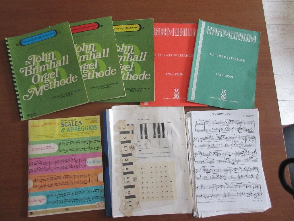 Lesboeken bladmuziek electronisch orgel, Ophalen of Verzenden, Zo goed als nieuw, Overige onderwerpen
