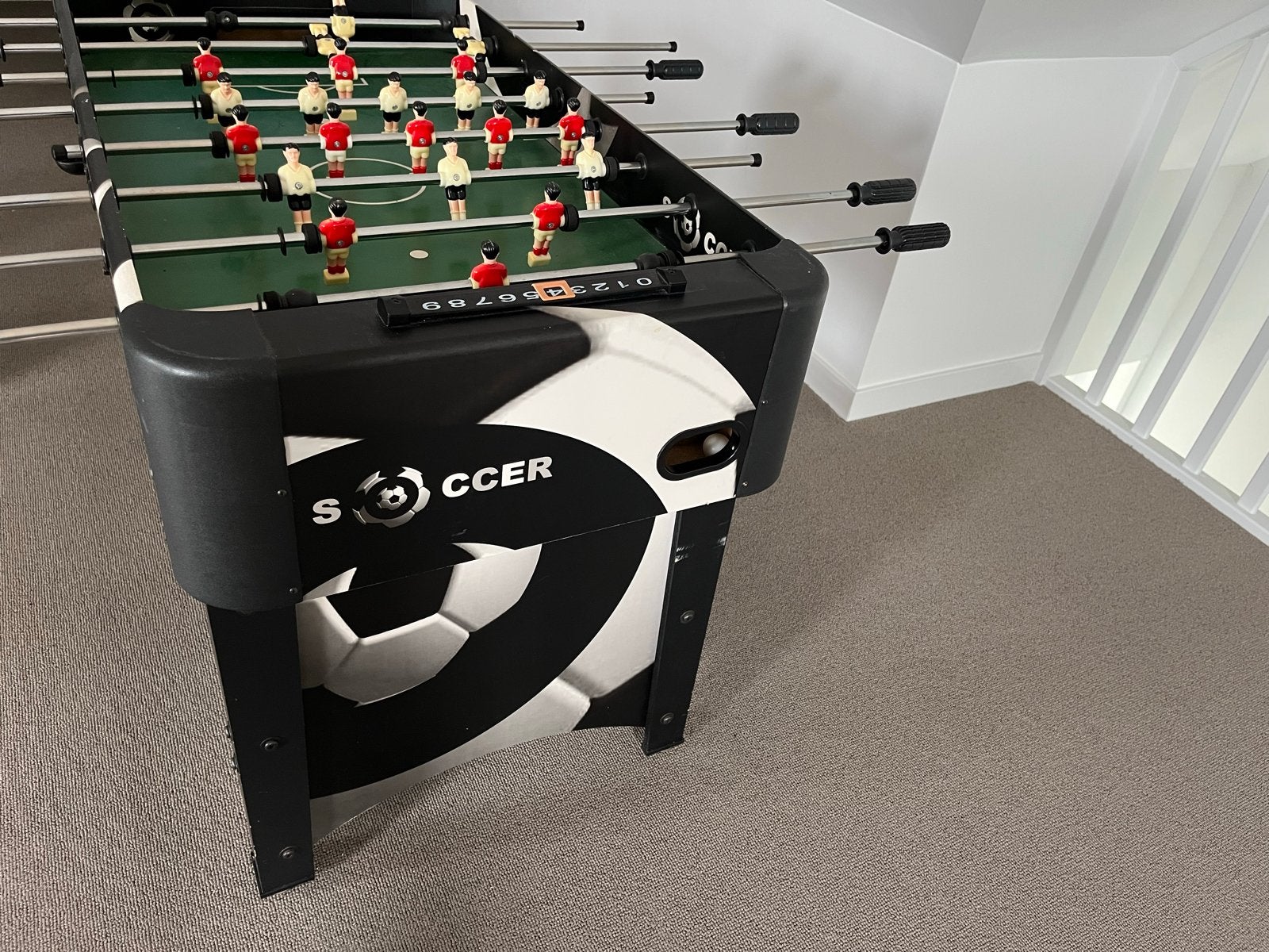 Voetbaltafel - Tafelvoetbalspel, Ophalen, Gebruikt