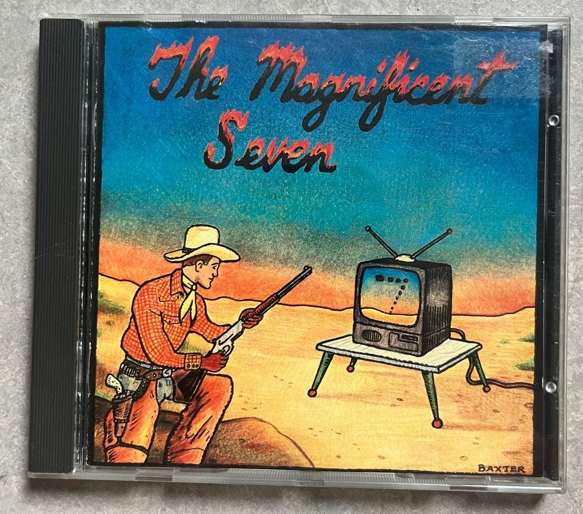 The Magnificent Seven - The Best of the Worst (cd filmmuziek, Ophalen of Verzenden, Zo goed als nieuw, Inclusief boekje, Verzamelalbum