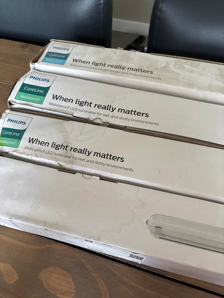 Philips CoreLine LED TL buizen - Waterdicht, Led-lamp, 60 watt of meer, Nieuw, Overige fittingen