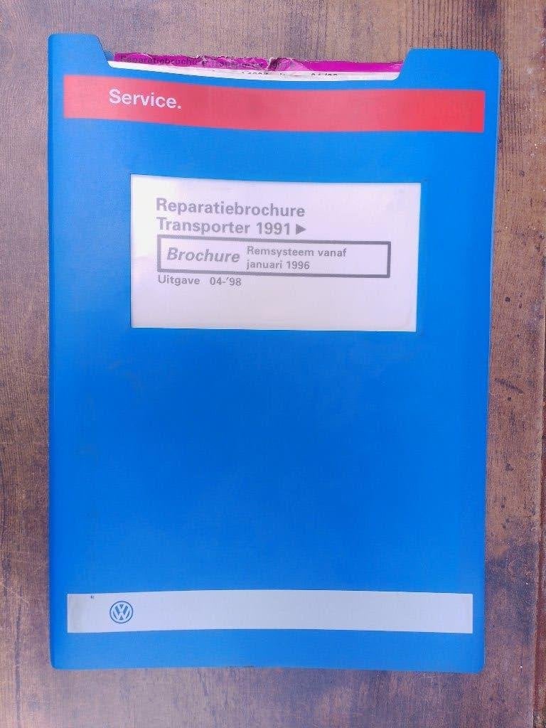 Vw Transporter T4 +Multivan dealer werkplaatsboek remsysteem, Verzenden, Gelezen, Volkswagen