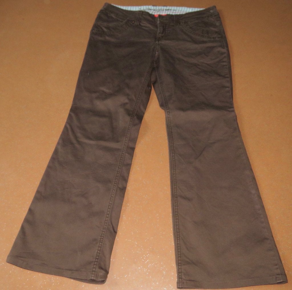 Esprit lange broek met bijpassend gilet, Maat 38/40 (M), Bruin, Ophalen of Verzenden, Lang