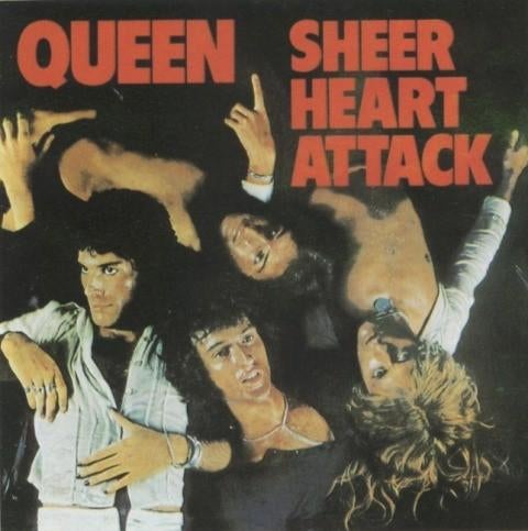 Queen - Sheer Heart Attack LP (1974), Ophalen of Verzenden, Gebruikt, 12 inch
