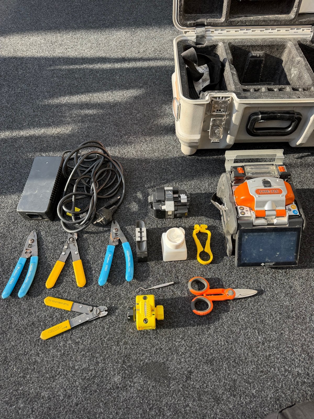 Sumitomo Electric Type-72C Glasvezel Lasapparaat, Ophalen, Zo goed als nieuw, Overige typen