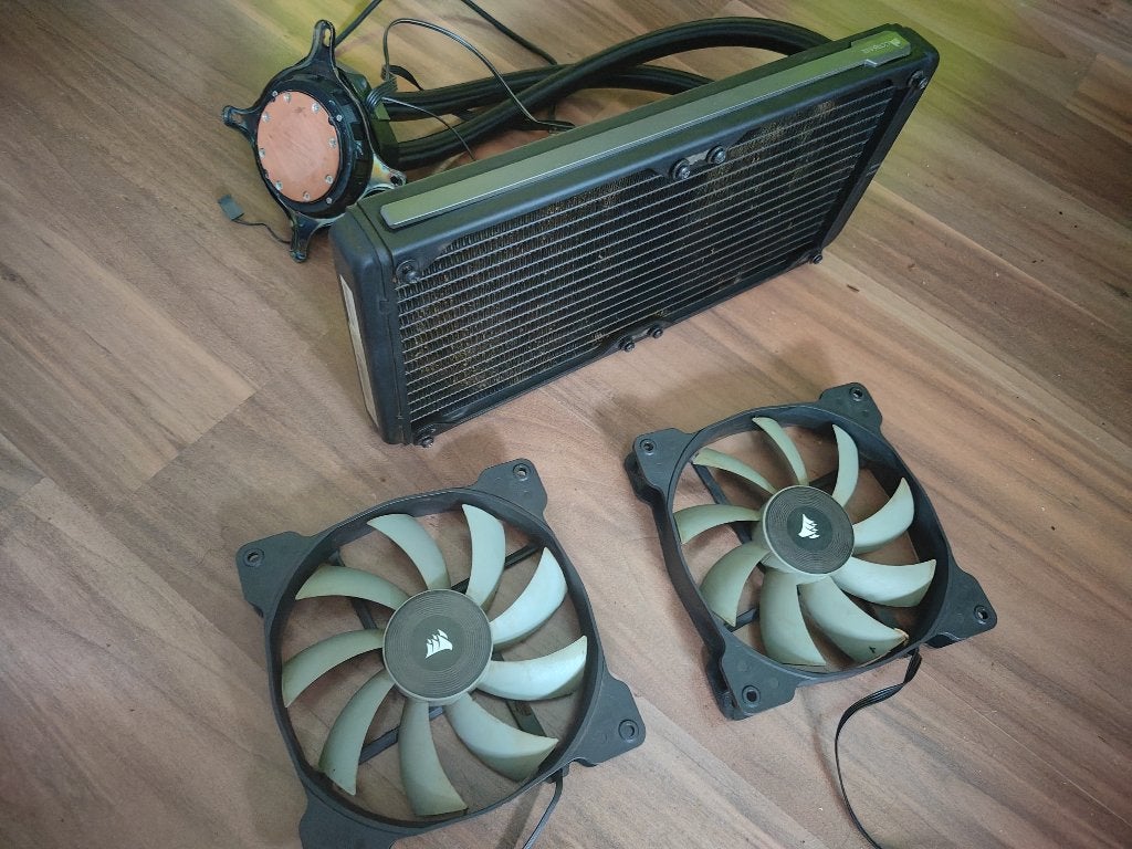 Corsair H115i Waterkoeling, Ophalen, Gebruikt, Waterkoeling