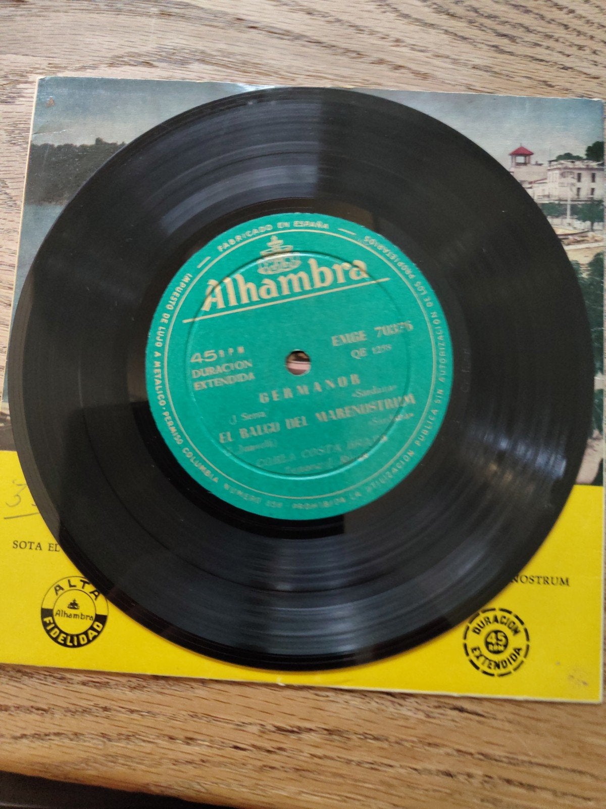 Alhambra EMGE 70376 - Seleccion de Sardanas - Vinyl EP, EP, Ophalen of Verzenden, Gebruikt, 7 inch
