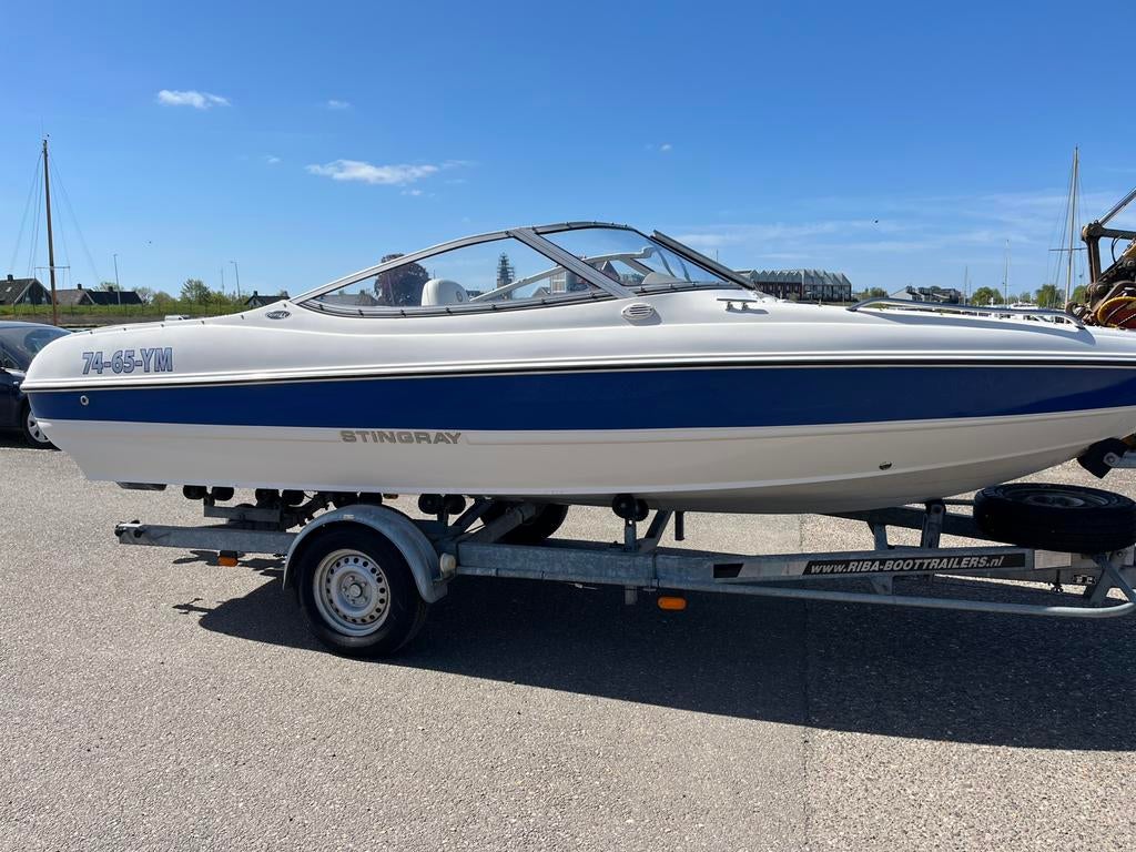 Stingray 186LX Bj.2007 3.0 Mercruiser Incl.Trailer Topstaat, Ophalen, Binnenboordmotor, 120 tot 200 pk, Zo goed als nieuw