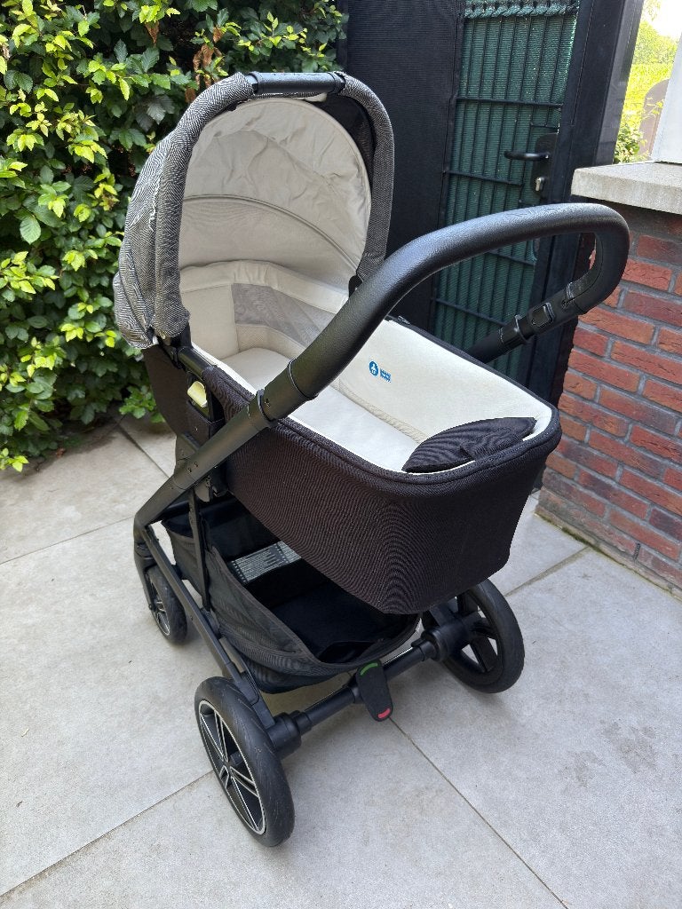 Nuna Mixx Next + Nuna Pipa + Nuna Draaibare Base | Compleet, Gebruikt, Verstelbare duwstang, Combiwagen, Ophalen