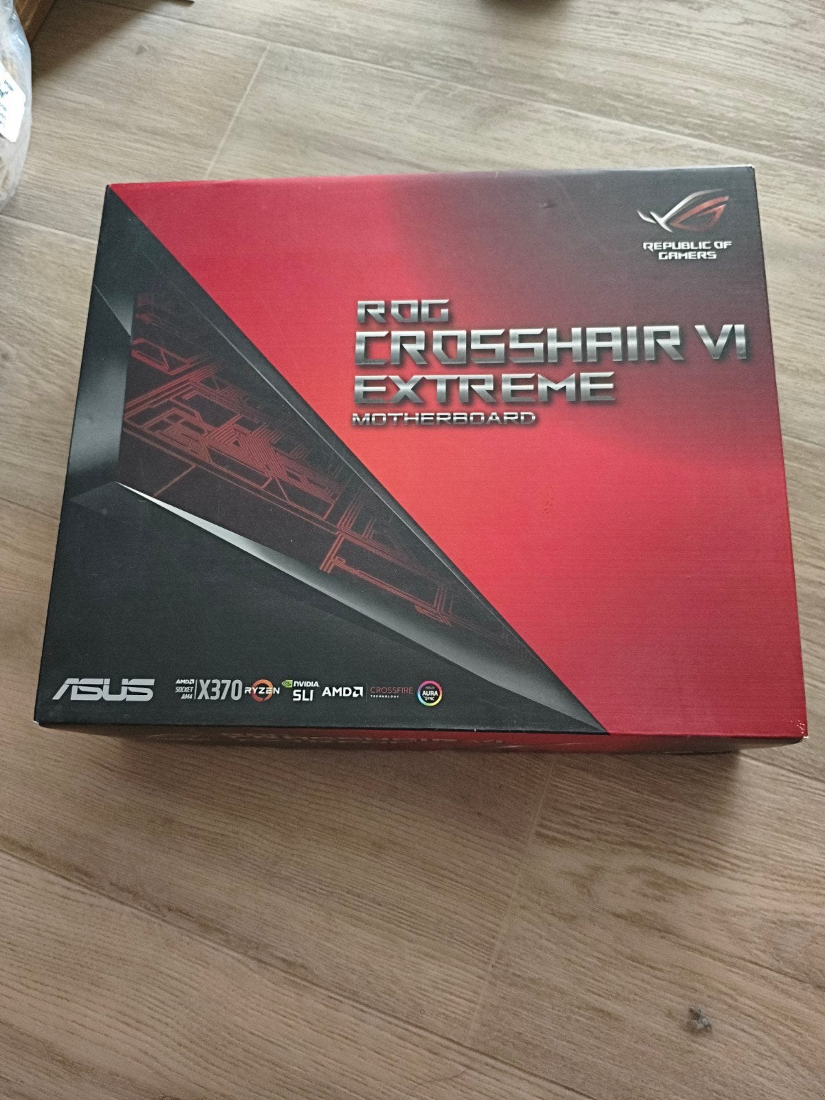 ASUS ROG Crosshair VI Extreme Moederbord X370 AM4, Ophalen, DDR4, AM4, Zo goed als nieuw