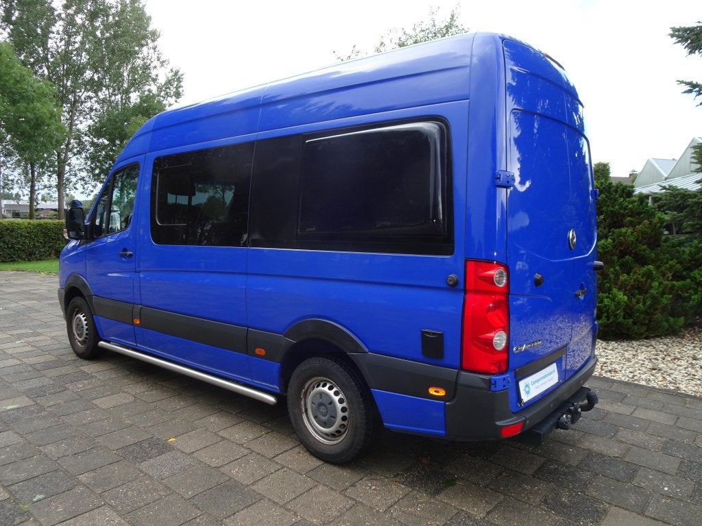 Luxe Volkswagen Crafter buscamper, Airbags, Verwarmde buitenspiegels, Buscamper of Camperbus, Volkswagen